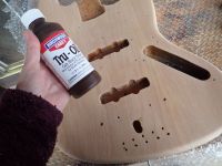 Fender Jazz bass 1973 refurb and body refinish in tru-oil&nbsp;&copy;&nbsp;2026&nbsp;Guitar Angel